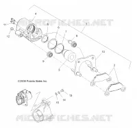 BRAKES, ETRIER DE FREIN ARRIERES
