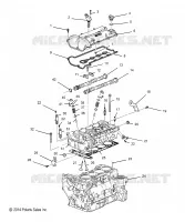 ENGINE, CULASSE AND RELATED PARTS