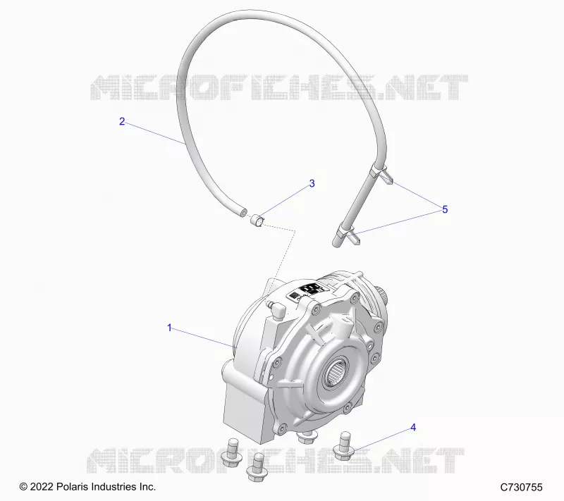 SYSTÃˆME DE TRANSMISSION, FRONT GEARCASE MOUNTING