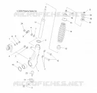 SUSPENSION, JAMBE DE FORCE AVANT