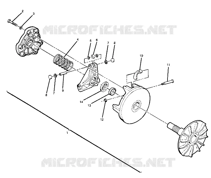 EMBRAYAGE DE TRANSMISSION ASSEMBLY (4914891489023A)