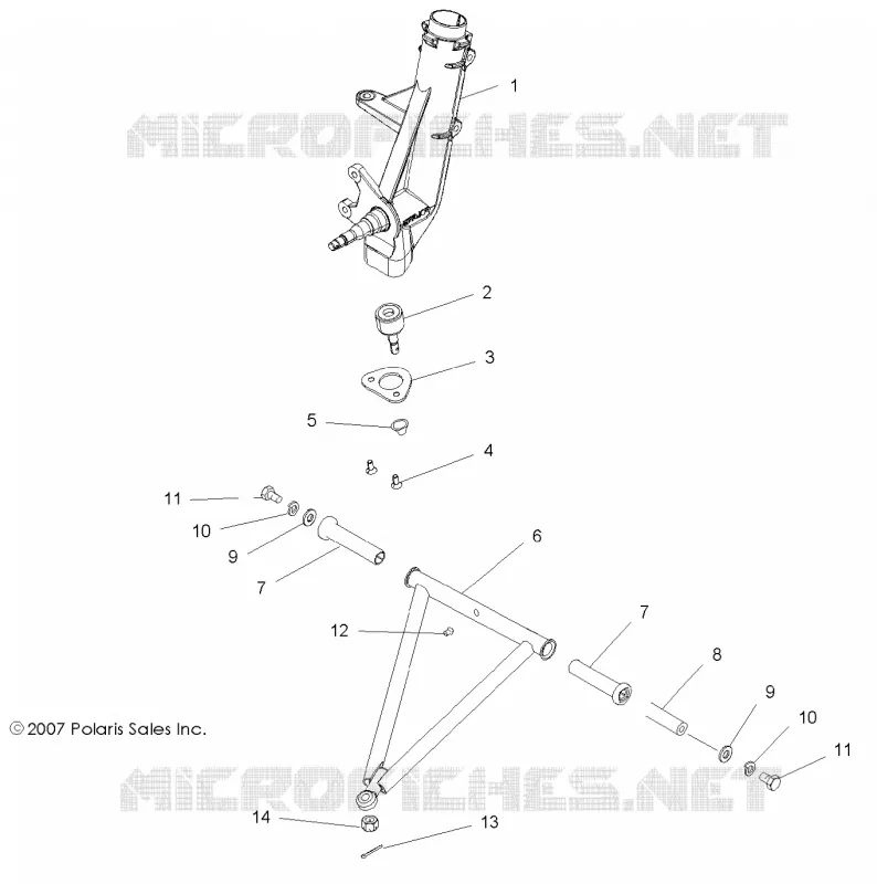 SUSPENSION AVANT AND A-ARM MOUNTING