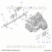 MOTEUR, MOUNTING & LONG BLOCK