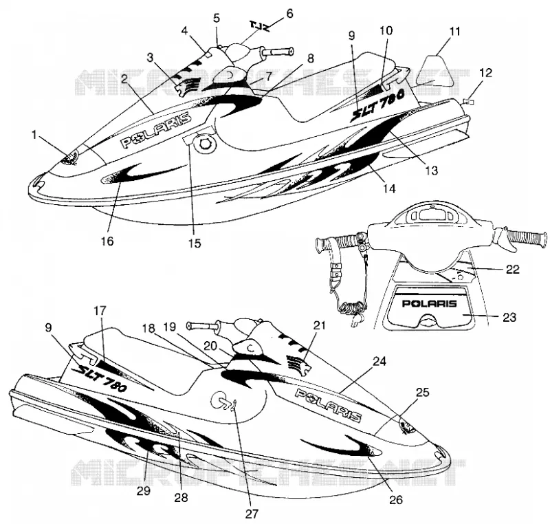 EMBLEMES SLT 780 B974588 (4941174117A007)