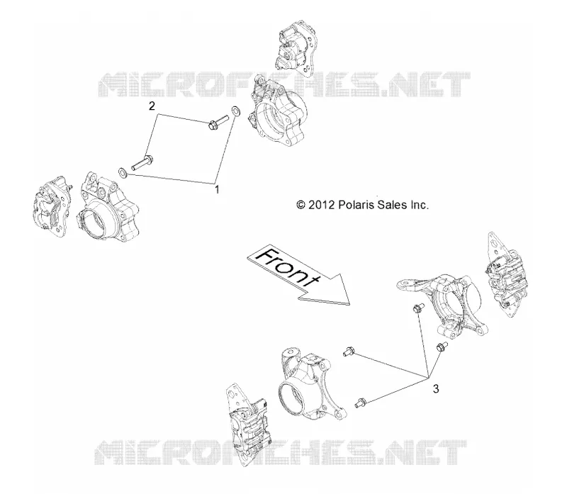 ETRIER DE FREIN MOUNTING