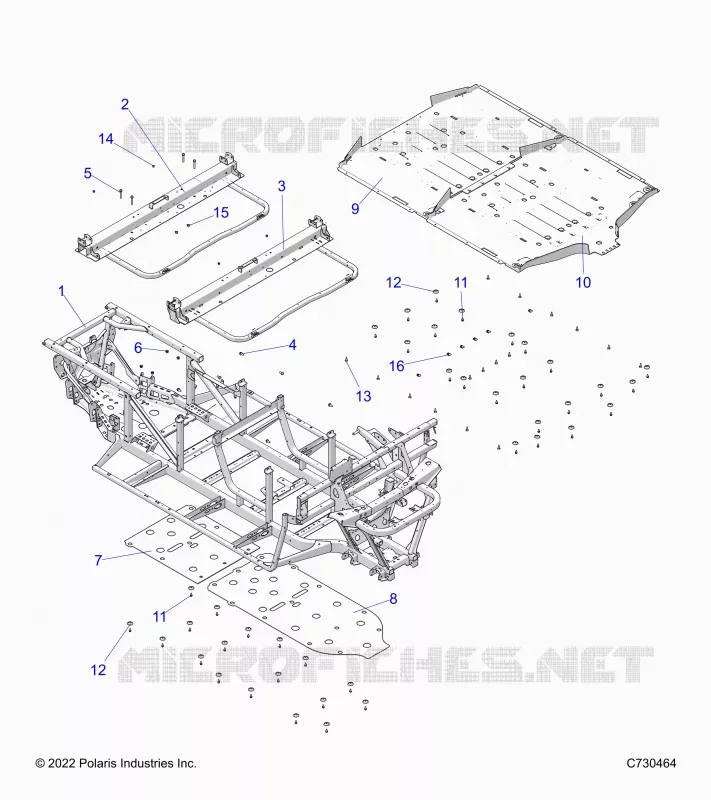 CHASSIS, CADRE 