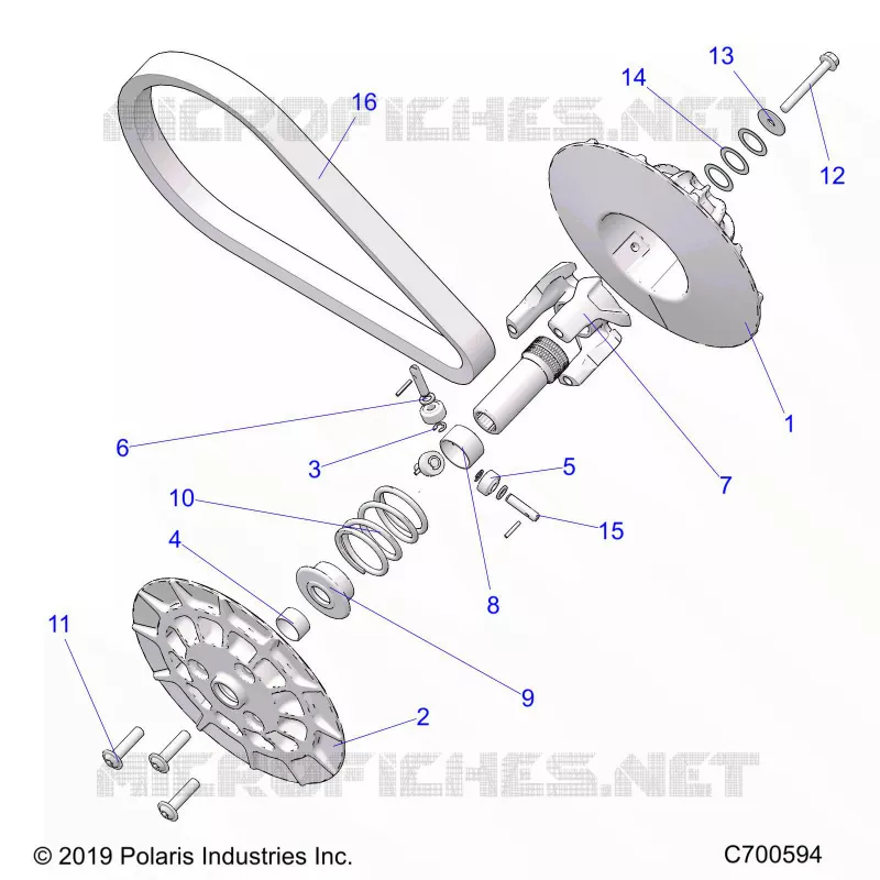 SYSTÃˆME DE TRANSMISSION, CLUTCH, SECONDARY