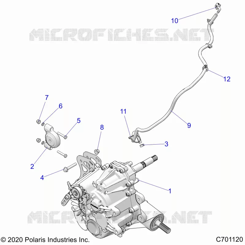 SYSTÃˆME DE TRANSMISSION, MAIN GEARCASE MOUNTING