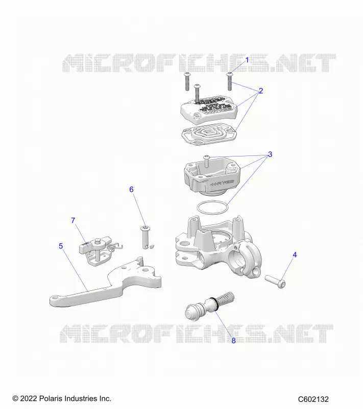 BRAKES, MAITRE CYLINDRE ASM.