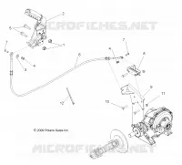 BRAKES, FREIN DE PARKING ASM.
