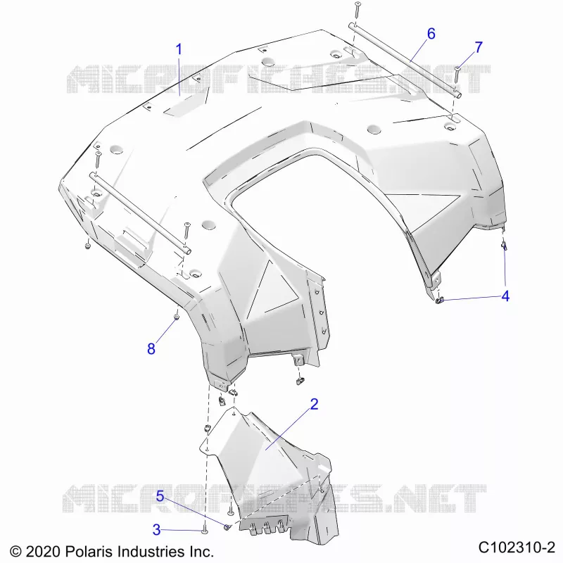 CARROSSERIE ARRIERE CAB