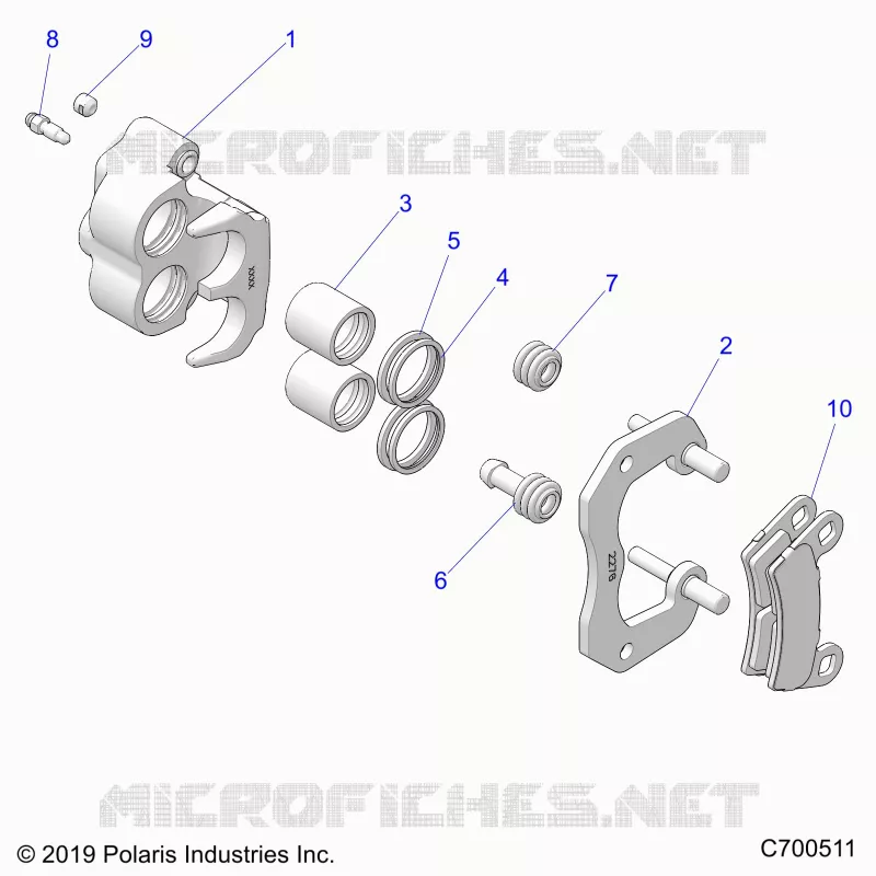 BRAKES, ETRIER DE FREIN ARRIERE
