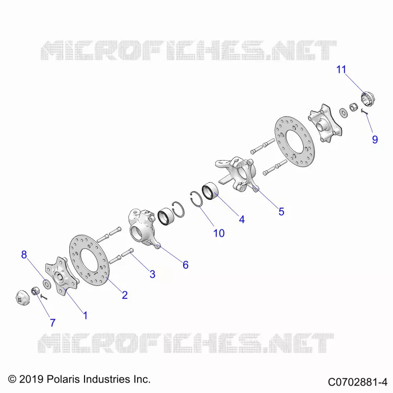 SUSPENSION AVANT CARRIER AND HUB