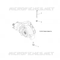 SYSTÈME DE TRANSMISSION, SUPPORT PONT, FRONT