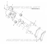 BRAKES, ETRIER DE FREIN ARRIERE