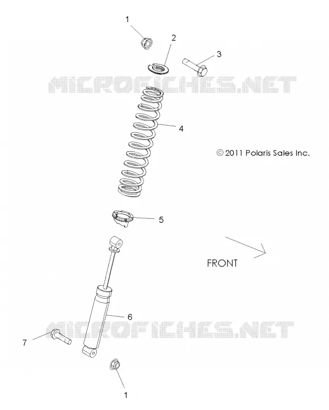 SUSPENSION ARRIERE SUPPORT AMORTISSEUR 