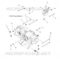 DRIVE TRAIN, MAIN SUPPORT PONT