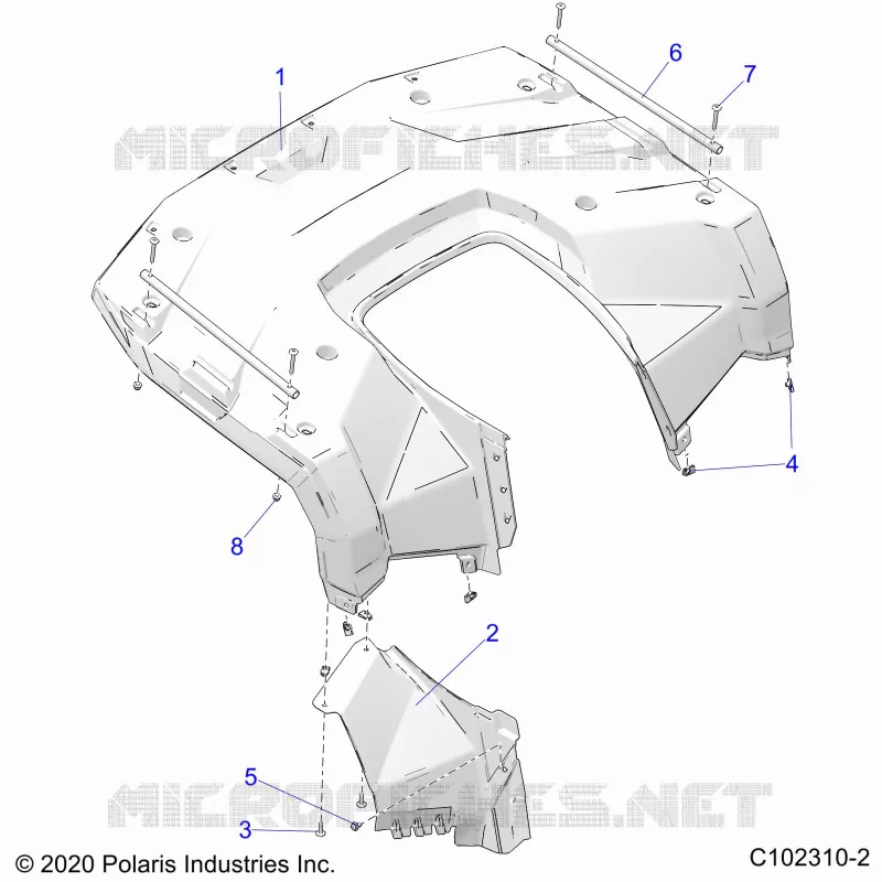 CARROSSERIE ARRIERE CAB