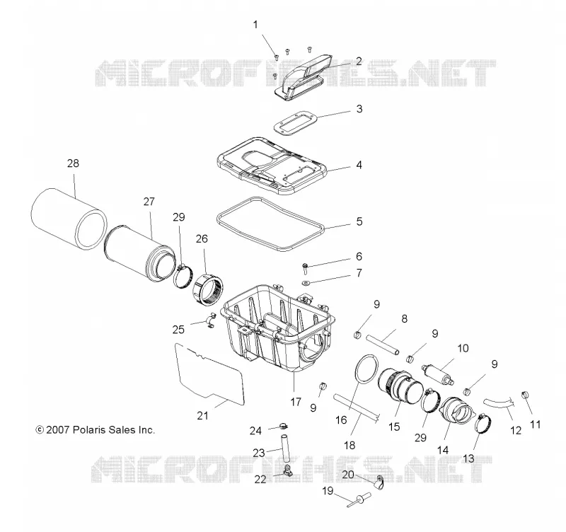 MOTEUR, PRISE D'AIR SYSTEM