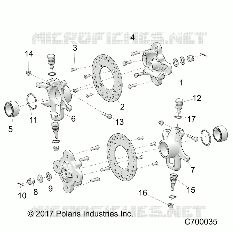 SUSPENSION AVANT HUB