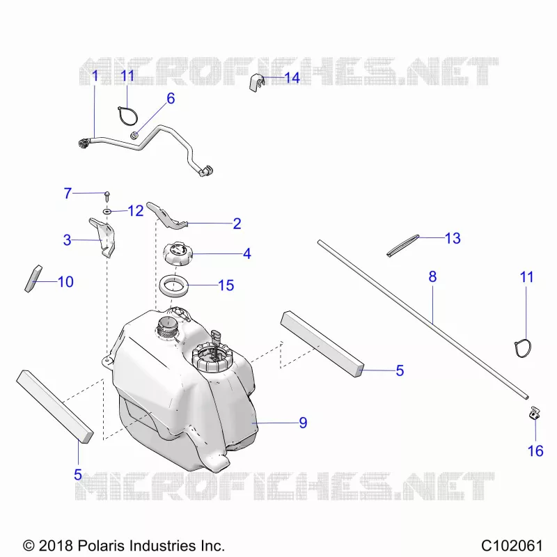 SYSTÃˆME D'ALIMENTATION, FUEL TANK ASM.