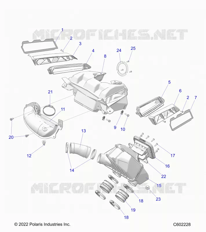 ENGINE, PRISE D'AIR SYSTEM