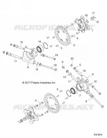 SUSPENSION, PORTE BAGAGES ARRIERE
