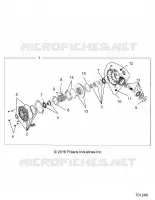 SYSTEME DE TRANSMISSION, FRONT GEARCASE (FROM 11/1/16)
