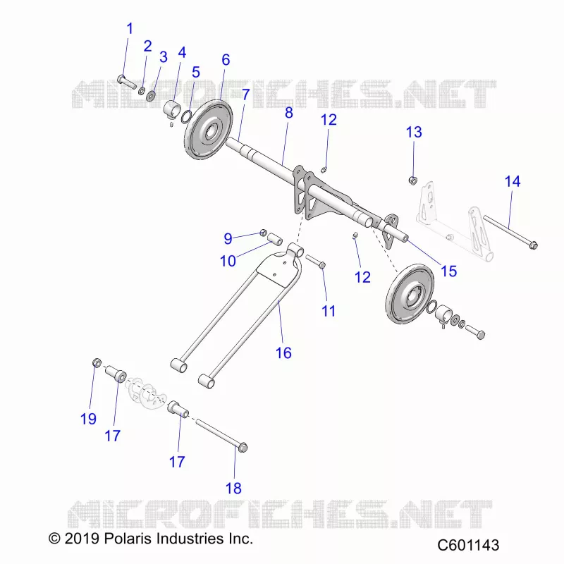 SUSPENSION, BRAS DE SUSPENSION ARRIERE
