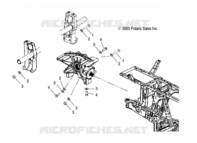 REAR SUPPORT PONT