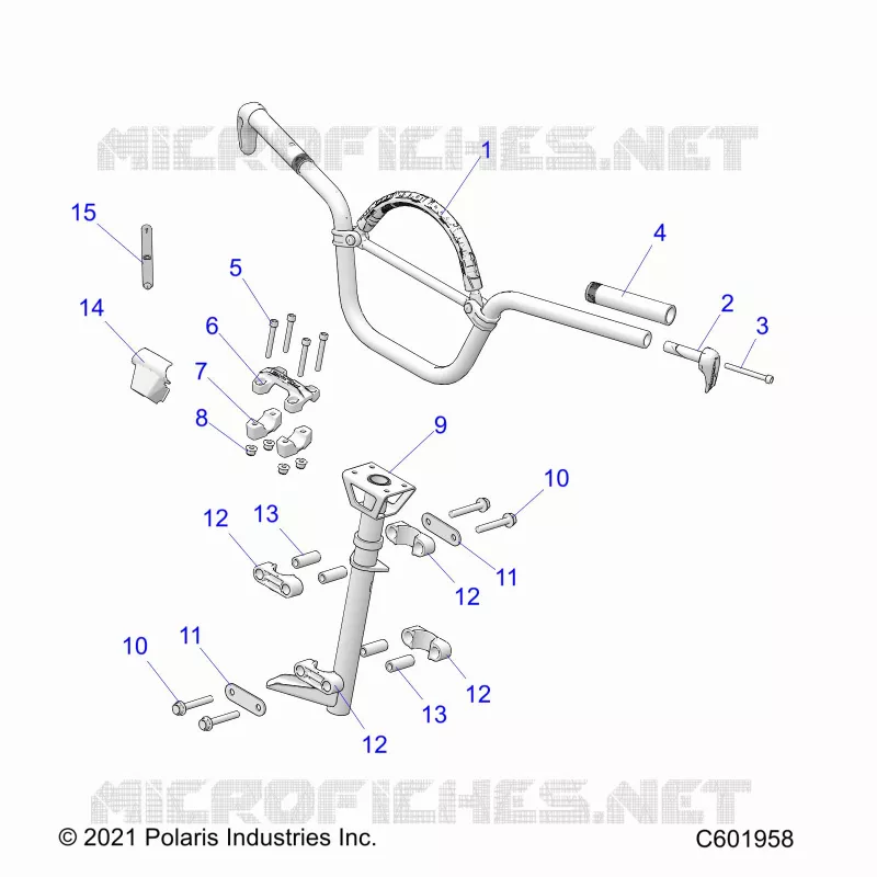 STEERING, FIXATION GUIDON