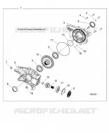 SYSTÈME DE TRANSMISSION, REAR GEARCASE INTERNALS