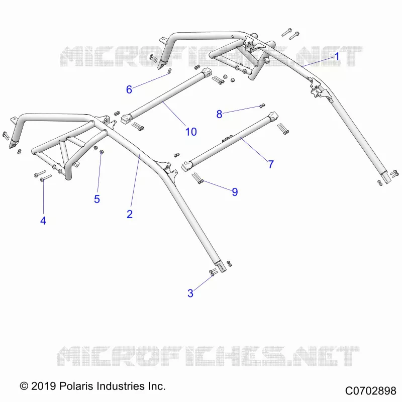 CHASSIS, CAB CADRE