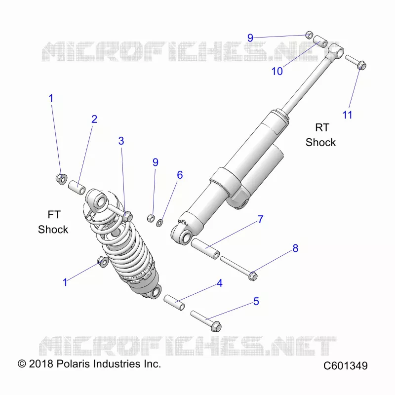 AMORTISSEUR MOUNTING, REAR SUSP.