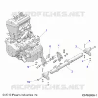 MOTEUR, MOUNTING & LONG BLOCK