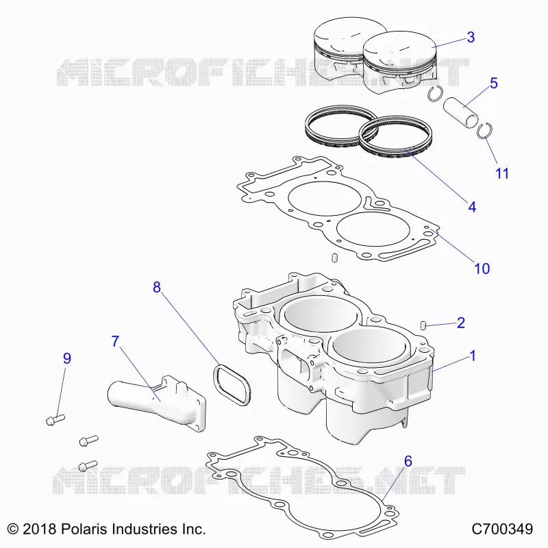 CYLINDRE AND PISTON