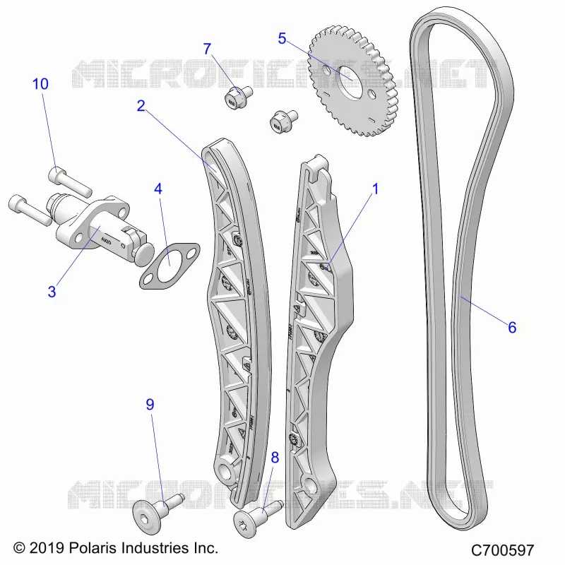 CHAINE DE DISTRIBUTION AND TENSIONER