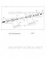 DRIVE TRAIN, ARBRE DE TRANSMISSION, FRONT