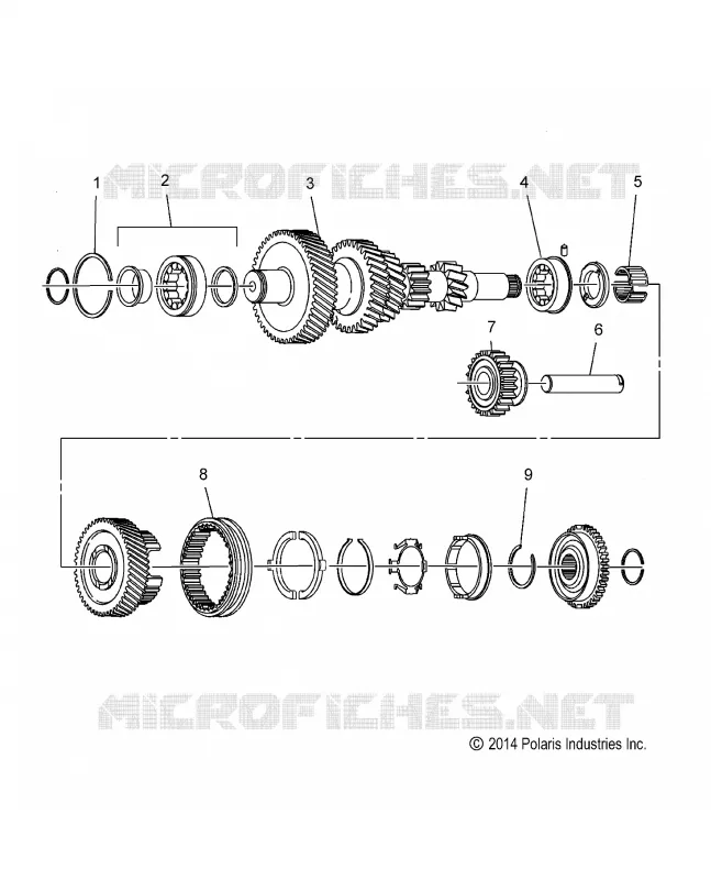 DRIVE TRAIN, TRANSMISSION, REVERSE GEAR