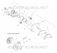 BRAKES, ETRIER DE FREIN ARRIERES
