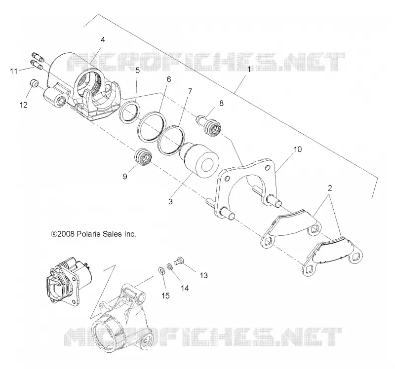 BRAKES, ETRIER DE FREIN ARRIERES