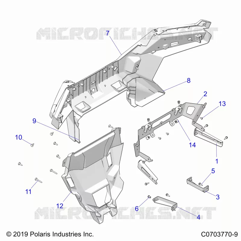 CARROSSERIE ARRIERE BUMPER