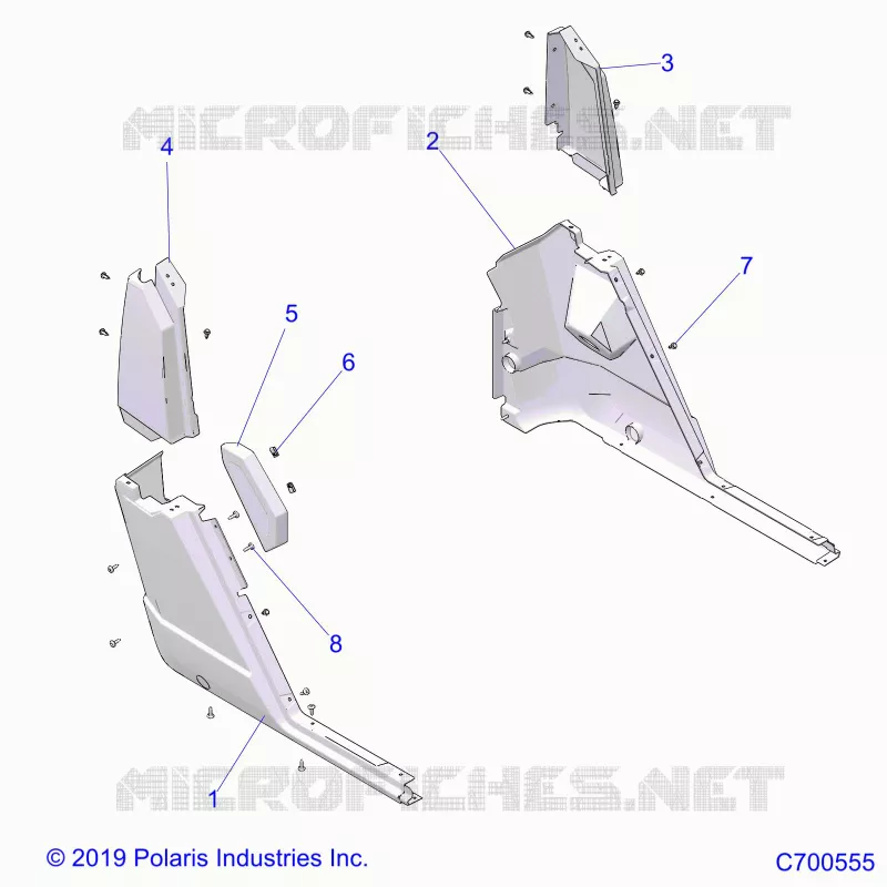 CARROSSERIE ARRIERE FENDERS