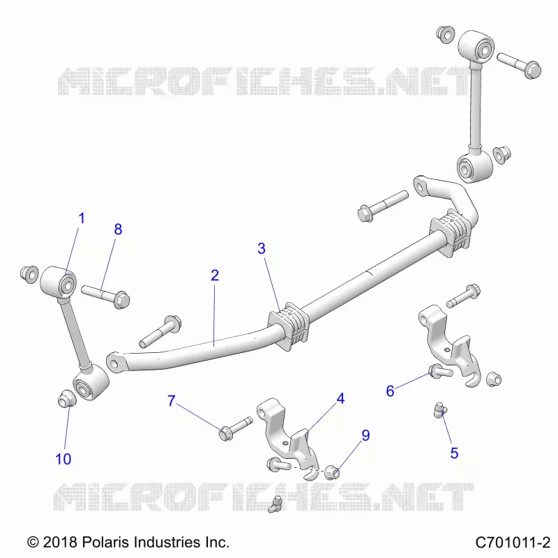 SUSPENSION, FRONT BARRE STABILISATRICE