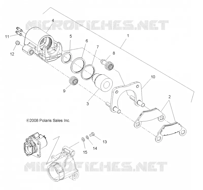 BRAKES, ETRIER DE FREIN ARRIERE