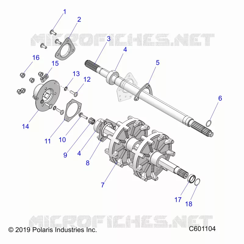 SYSTEME DE TRANSMISSION, JACKSHAFT AND DRIVESHAFT