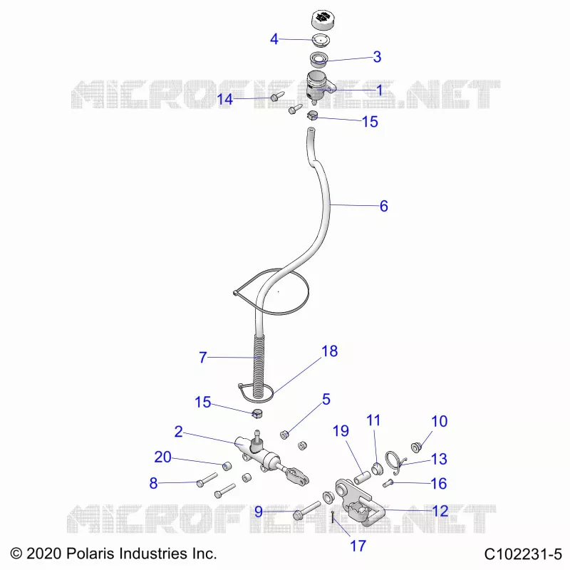 BRAKES, BRAKE PEDAL AND MAITRE CYLINDRE