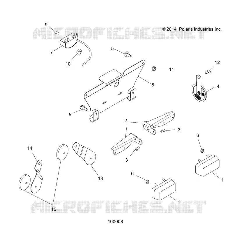 ELECTRICITE, TURN SIGNALS, HORN AND LICENSE PLATE LIGHT