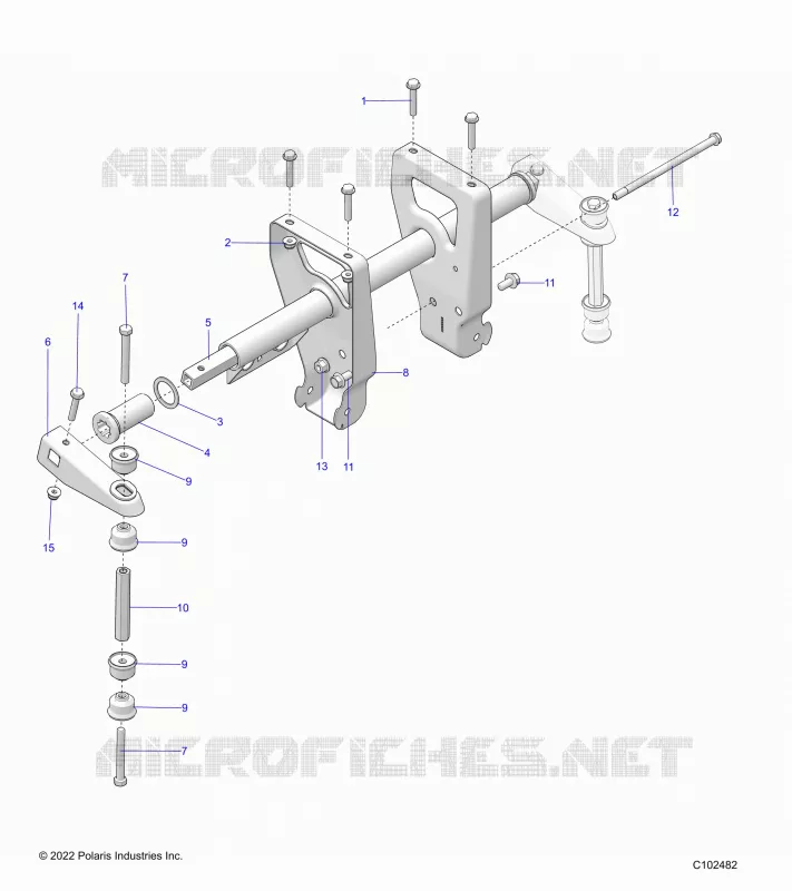 SUSPENSION, BARRE DE TORSION