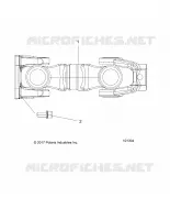 SYSTEME DE TRANSMISSION, PROP SHAFT, REAR
